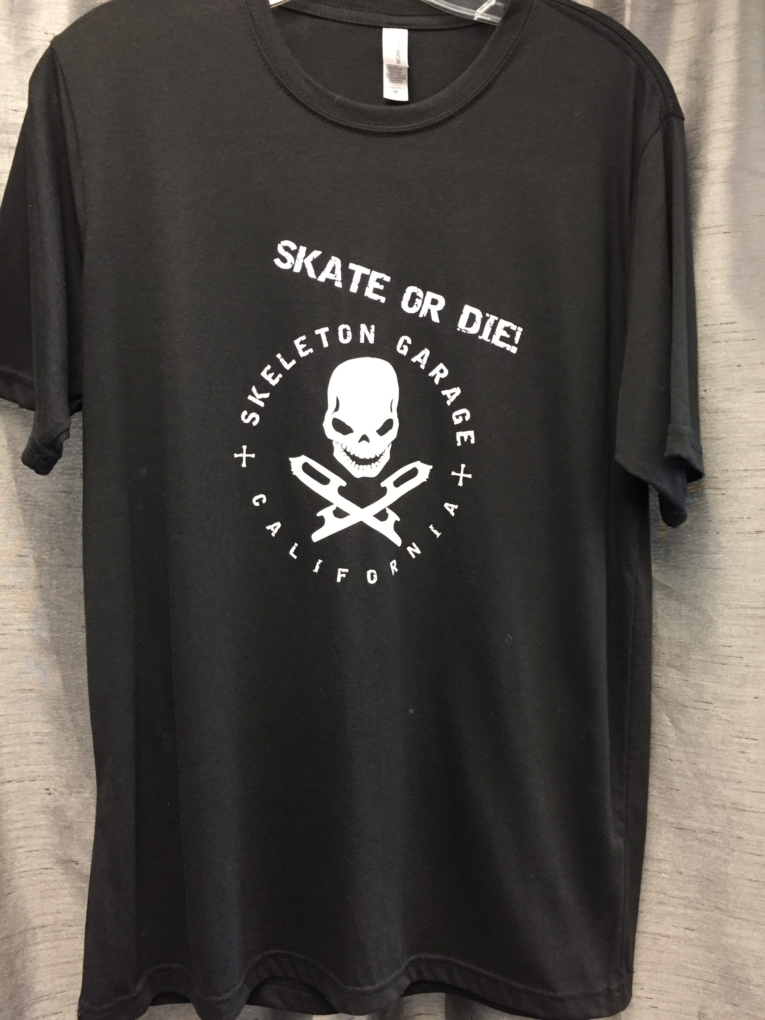 Skeleton Garage ‘Skate or Die’ Tee (Mens) | iSkateOmaha